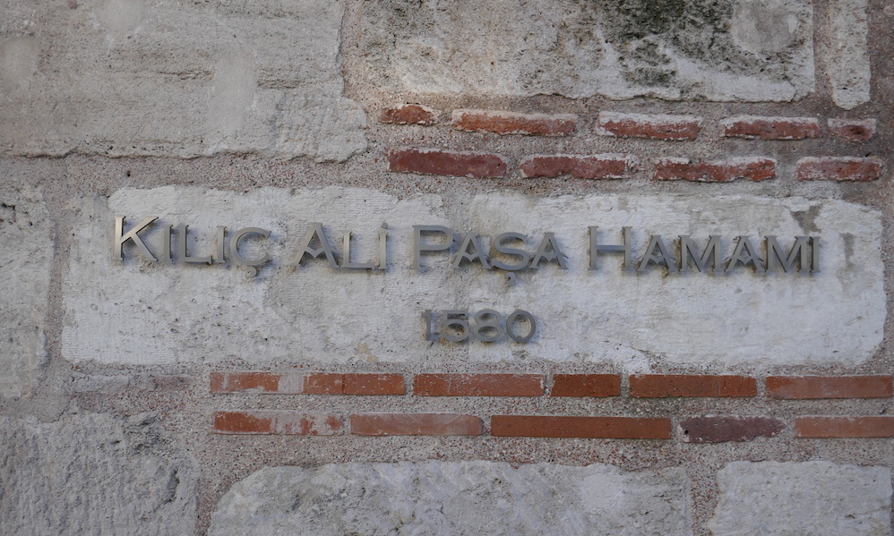 Das Kılıç Ali Paşa Hamami in Istanbul.