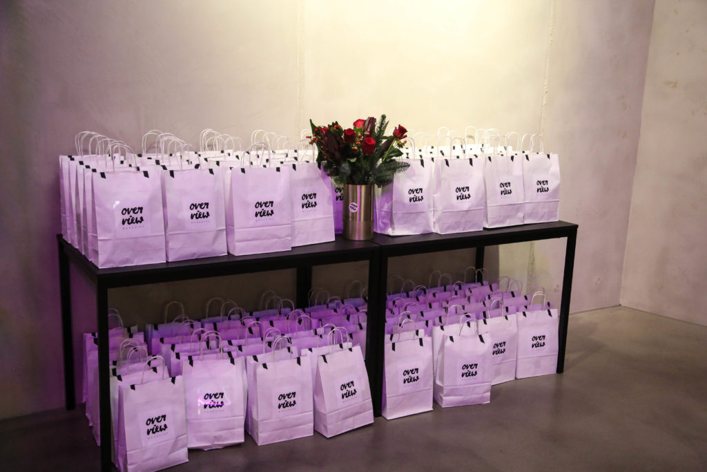 Goodiebags und Vöslauer beim Launch Event