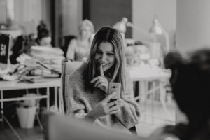 Portrait von der Social Media Agentur They Said Jackie Hide