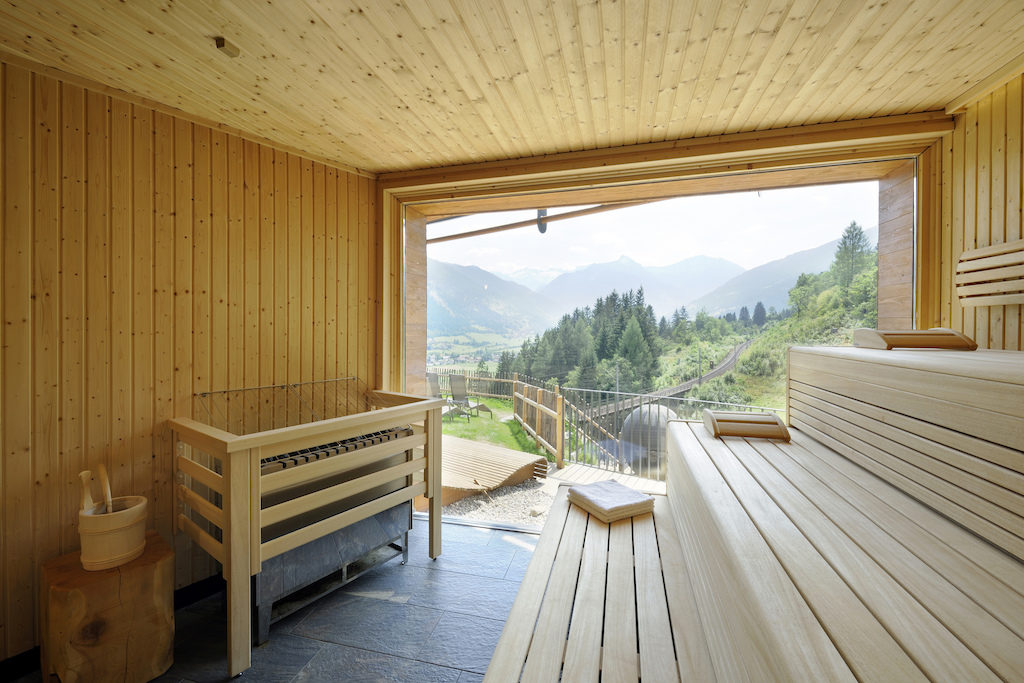 Hotel Das Goldberg in Bad Hofgastein in Österreich, Wellnessbereich