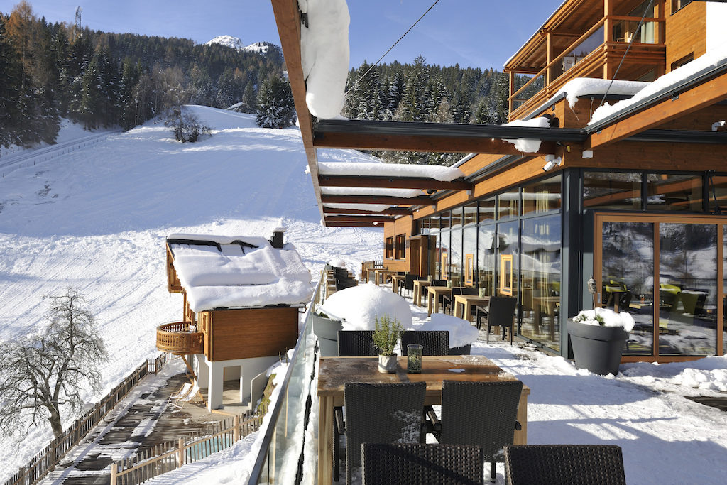 Hotel Das Goldberg in Bad Hofgastein in Österreich, die Außenfassade