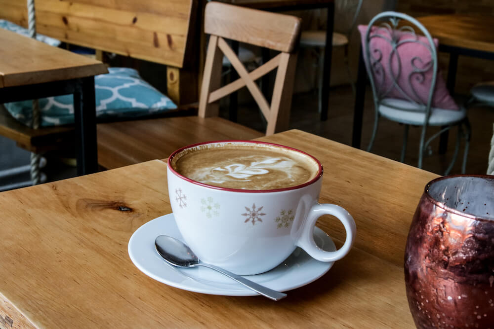 Cappuccino im Café Be Coffee My Friend in Berlin Kreuzberg