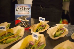 Sylter Muschel Ceviche im Taco