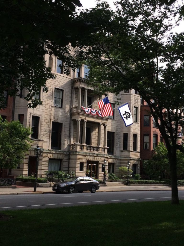 Straße in Boston.