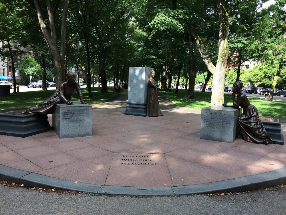 Reisebericht Boston. Das Frauen Memorial in Boston.