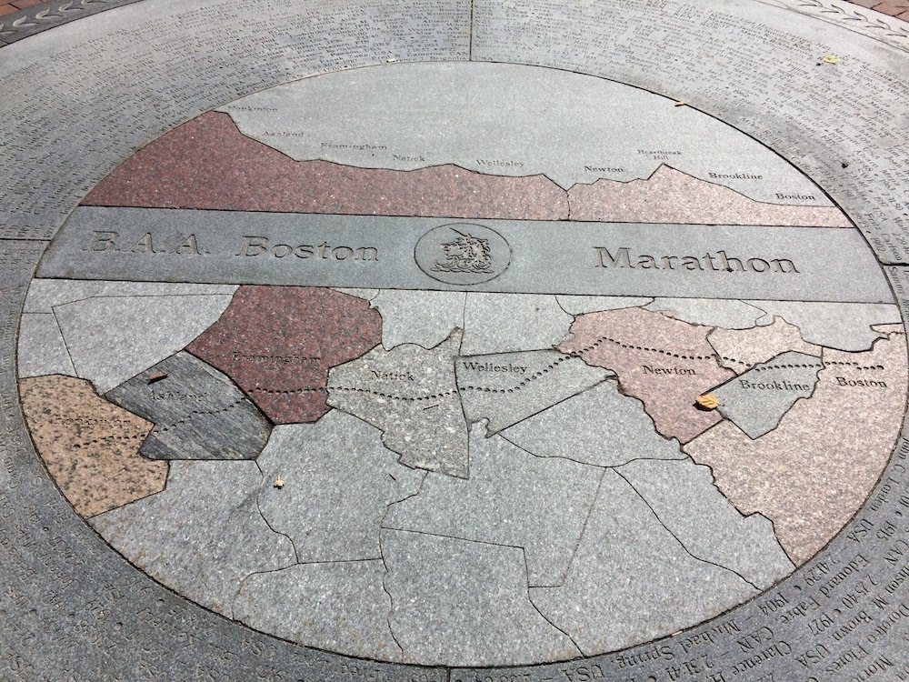 Reisebericht Boston. Ein Memorial über den Marathon in Boston.