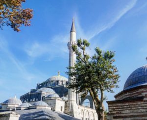 Eine Moschee in Istanbul.