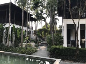 Hotelgarten Chiang Mai Thailand