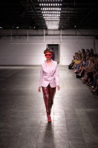 Dawid Tomaszewski SS19 Berlin Fashion Week Rosa Rot