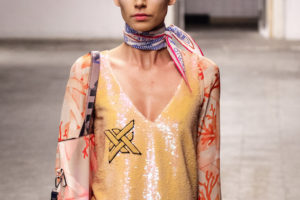 Dawid Tomaszewski SS19 Berlin Fashion Week Look Detail