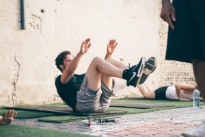 Bauchmuskeltraining bei der 6 Wochen Challenge