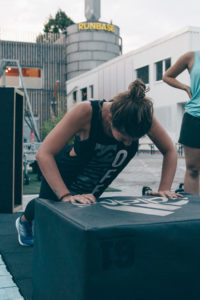 Liegestuetze bei der 6 Wochen Challenge