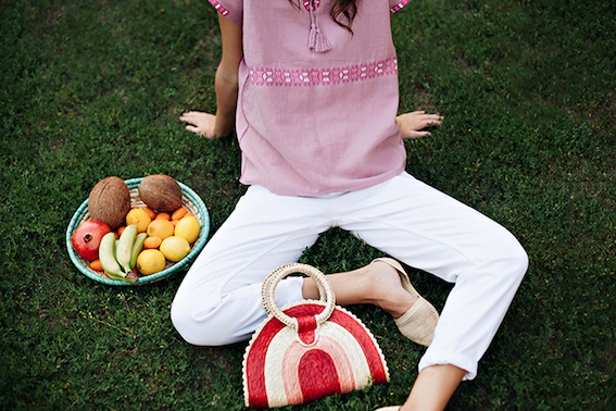 Quesadilla Bag von Nandi beim Picknick