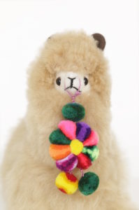 Deko Alpaca von vorne
