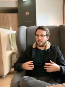 der britische Illustrator Owen Davey erzählt