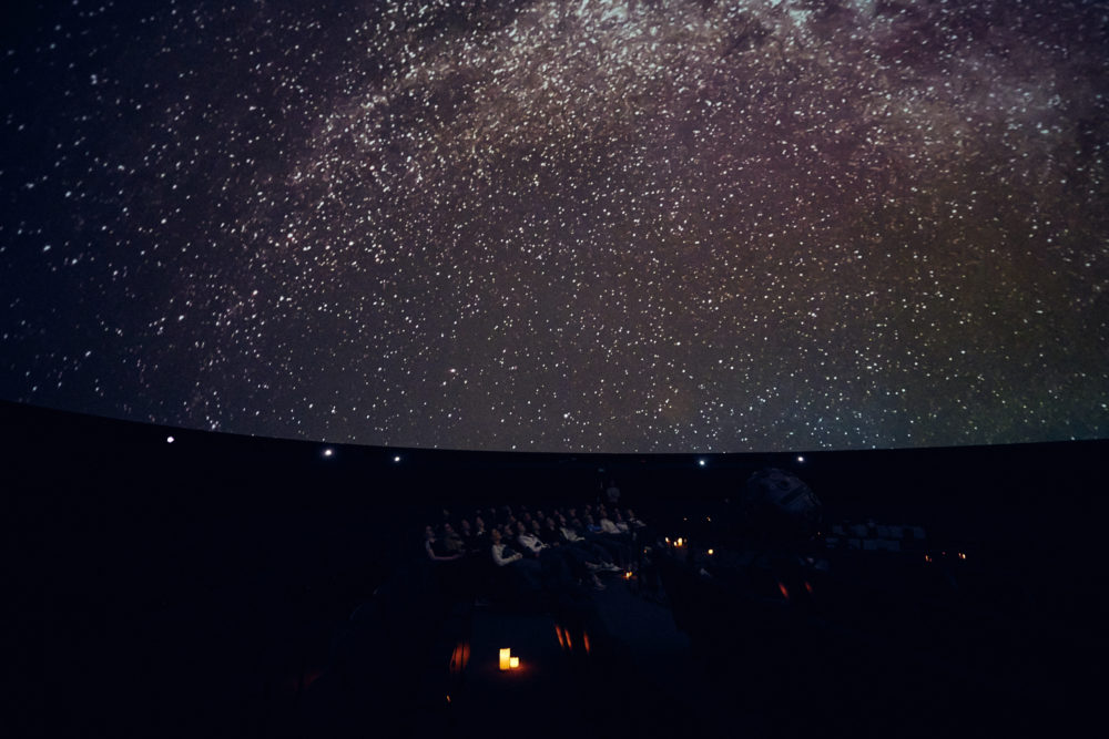 Sternenhimmel im Zeiss-Großplanetarium Salute the Moon Event