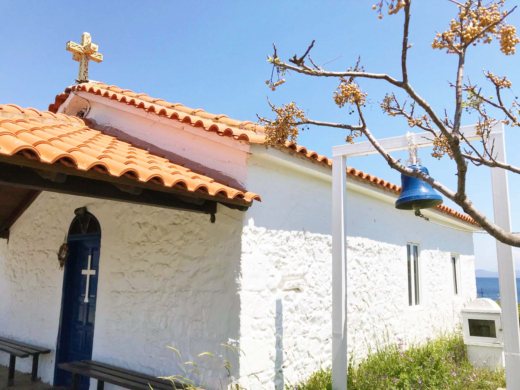 Dorfkirche auf Chalkidiki in Griechenland