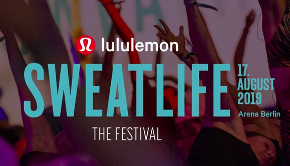 lululemon Sweatlife Festival Berlin am 17. August 2019