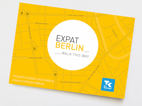 Die Expat Berlin Map von Walk This Way Berta Berlin