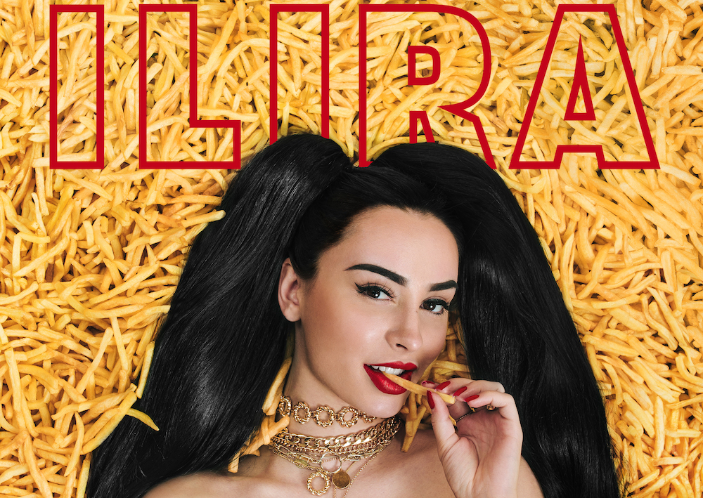 Sängerin Ilira auf dem Cover zu ihrem Song Extra Fries.