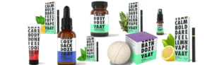 VAAY CBD Produkte als Öl, Gel, Diffuser Pen oder Badebombe