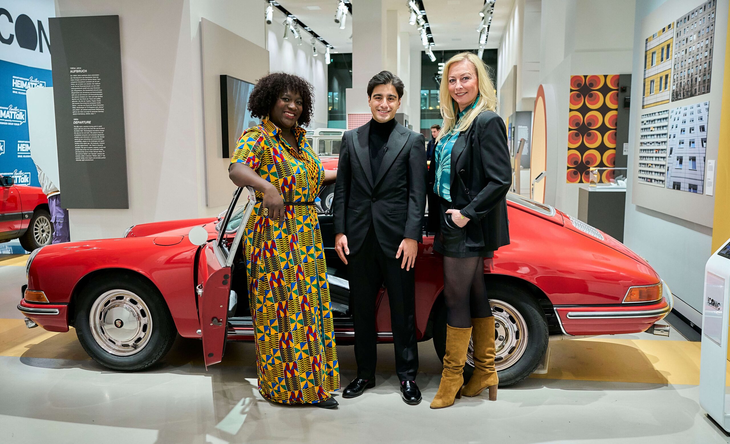 „HEIMAT“-Talk im DRIVE. Volkswagen Group Forum mit Thelma Buabeng, Atrin Madani und Ilka Peemöller